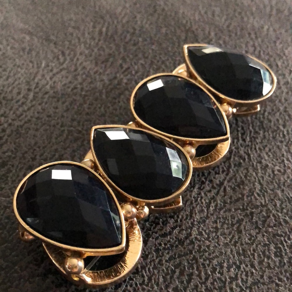 Black and gold bracelet